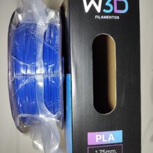 AZUL (Blue) PLA W3D FILAMENTO 3D 1.75MM 1KG