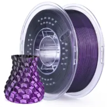 NEGRO VIOLETA SILK PLA Elegoo Filamento - 1.75mm-1KG- 50.203.0466