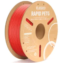 ROJO PETG RAPID Elegoo Filamento Diámetro 1,75mm 1kg 50.203.0218