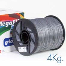 GRIS PLATA PLA MEGAFILL Grilon -No Rebobinable- M10IGR175C4