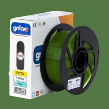 VERDE CLEAR PETG GRILON FILAMENTO 3D 1.75MM 1KG M77IVR175CJ