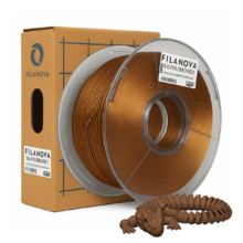 Silver Bronce Plata Bronce Filamento PLA Dual Color  Filanova x 1Kg