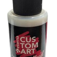 GRIS ACERO Pintura Aerografia Eterna Hard Superficies Rigidas 50ml X 15 COD 94