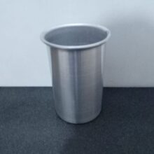 MOD2 800ML VASO ALUMINIO VASO UN POCO DE RUIDO SIN STL (SOLO VASO DE ALUMINIO SIN PIEZAS IMPRESAS) 10 (diametro superior) - 8.4 (diametro inferior) - 14 (altura)